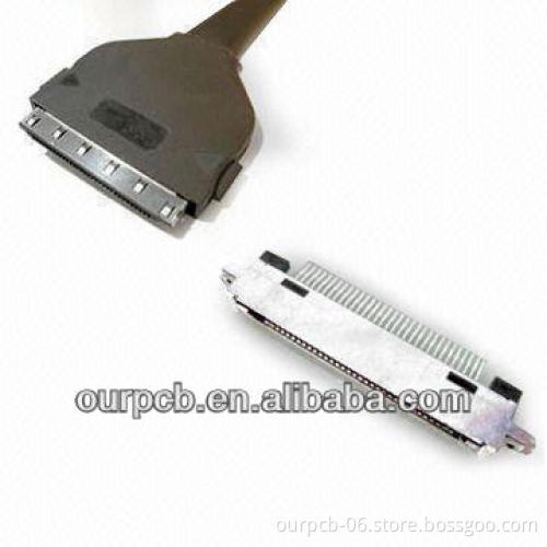 32-pin PC Card Connector with 100V AC or 12V DC, 2A Maximum Rating